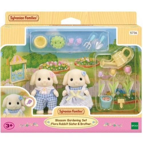 Sylvanian Families - Blumen- und Garten-Spielset mit Figuren