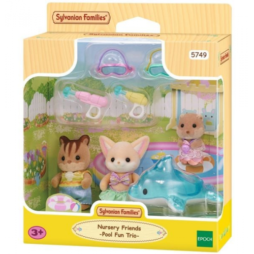 Sylvanian Families - Erlebniskindergarten Freunde Poolspaß