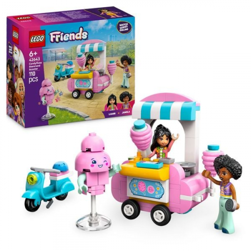 LEGO Friends Zuckerwattestand, Bauspielzeug für Rollenspiele 42643