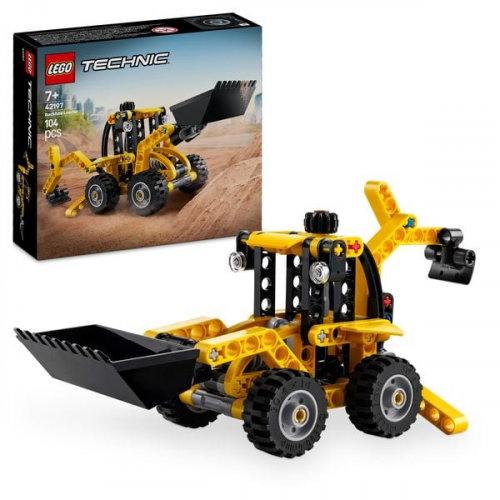 LEGO Technic Baggerlader, Bauspielzeug, Fahrzeug für Kinder 42197