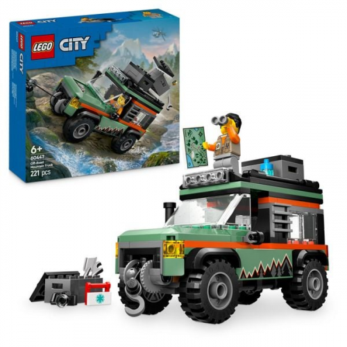 LEGO City Offroad Geländewagen - Bauspielzeug Set für Kinder 60447