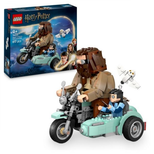 LEGO Harry Potter Hagrids und Harrys Motorradtour, Motorrad Set 76443