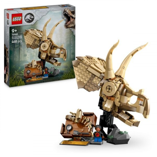 LEGO Jurassic World Dinosaurier-Fossilien: Triceratops-Schädel Set 76969