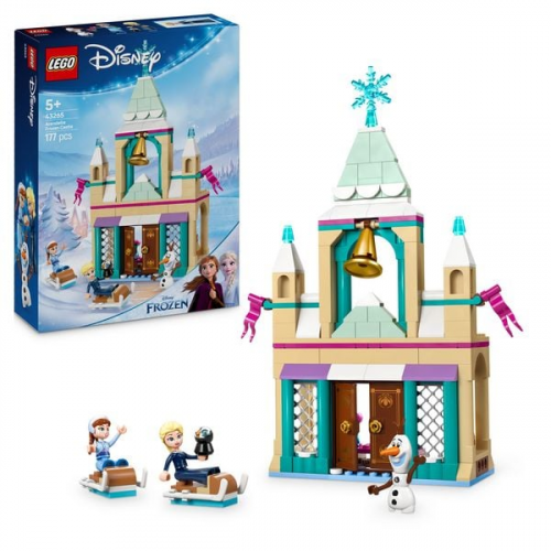 LEGO ǀ Disney Frozen Das Arendelle Schloss, Bauset mit Elsa Puppe 43265