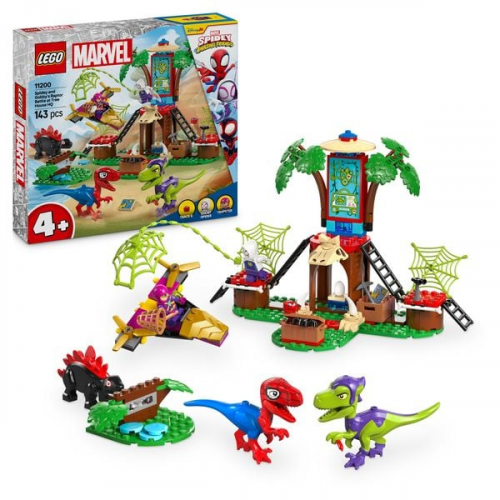 LEGO Marvel Showdown am Baumhaus: Spidey-Rex vs. Gobby-Raptor, Spidey und seine Super-Freunde 11200