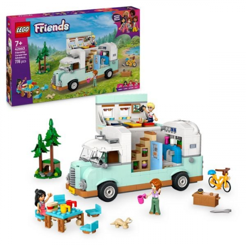 LEGO Friends Wohnmobil, Spielzeug mit Wohnwagen, Geschenkidee 42663