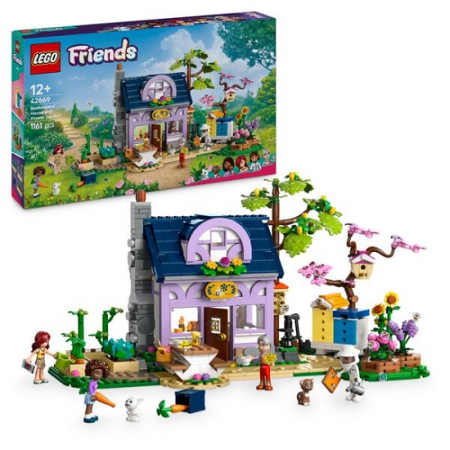 LEGO Friends Haus und Blumengarten der Imker, Geschenk für Mädchen 42669