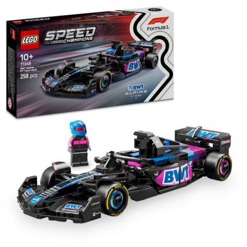 LEGO Speed Champions BWT Alpine F1 Team A524 Rennauto Spielzeug 77248