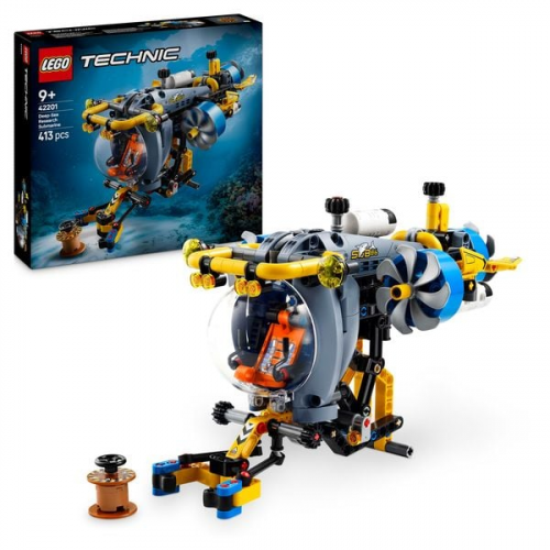 LEGO Technic Tiefseeforscher U-Boot Set für Kinder, Bauspielzeug 42201