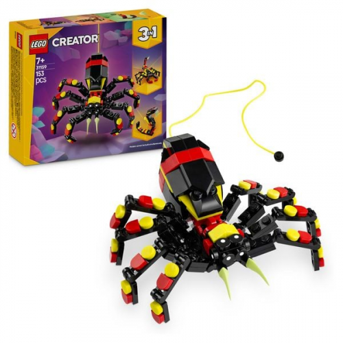 LEGO Creator 3in1 Wilde Tiere: Überraschungsspinne - 3 Modelle 31159