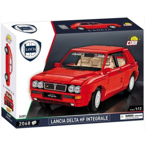 COBI-24357 - Lancia Delta HF Integrale, Bausatz 1:12, 2068 Klemmbausteine