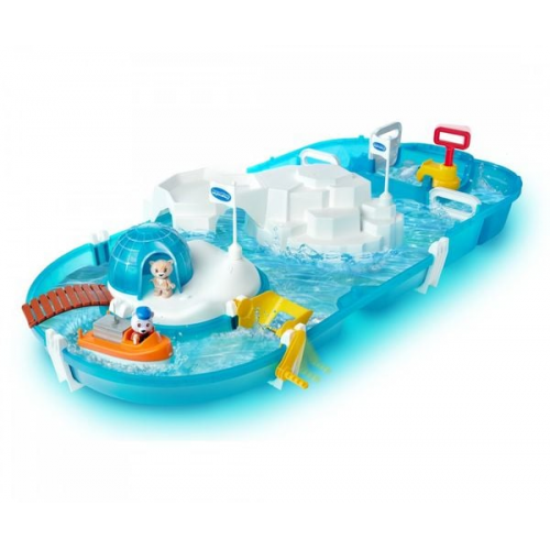 BIG 8700001522 - AquaPlay Polar, Wasserbahn, Wasser-Spielset