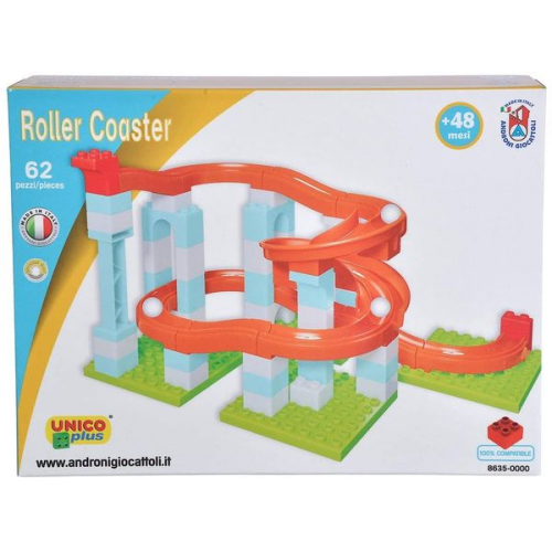 Simba 104114486 - Kugelbahn, Roller Coaster, 62 Teile