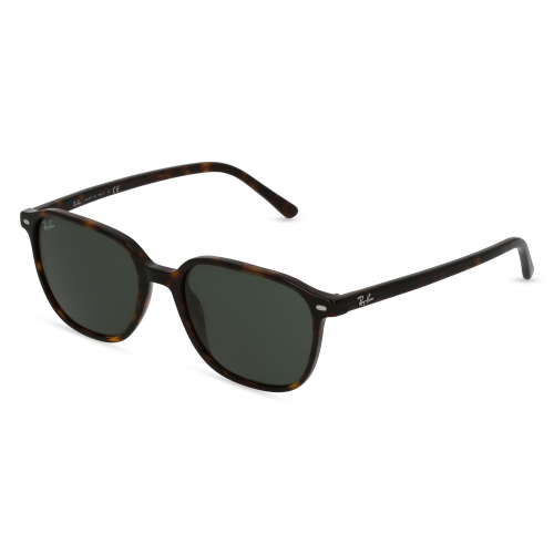 Ray-Ban RB 2193 LEONARD Unisex-Sonnenbrille Vollrand Eckig Acetat-Gestell, braun