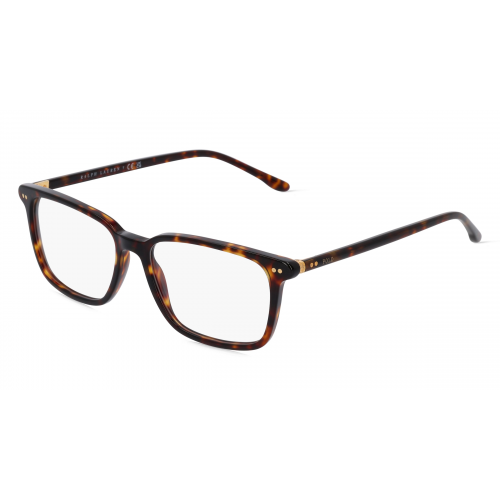 Polo Ralph Lauren PH 2259 Herren-Brille inkl. Gläser Vollrand Eckig Acetat-Gestell 56mm/17mm/150mm, braun