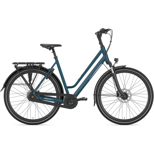 Gazelle Chamonix C7, 7 Gang Nabenschaltung, Unisexfahrrad, Curve, Modell 2025, 28 Zoll 61 cm ink blue