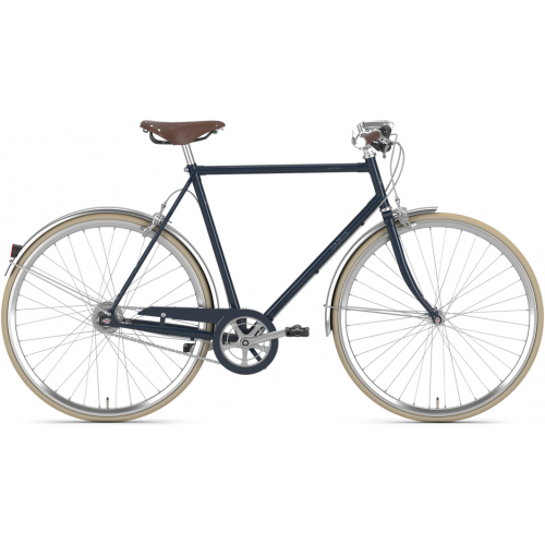 Gazelle Van Stael, 7 Gang Nabenschaltung, Herrenfahrrad, Diamant, Modell 2025, 28 Zoll 64 cm Navy Blue