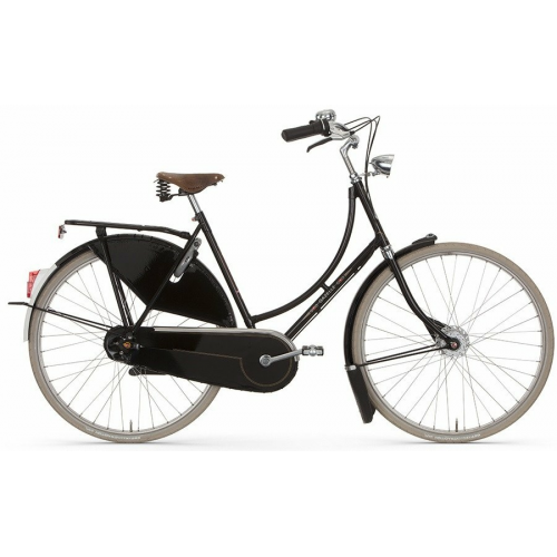 Gazelle Tour Populair R7T, Damenfahrrad, Modell 2024, 28 Zoll 57 cm schwarz