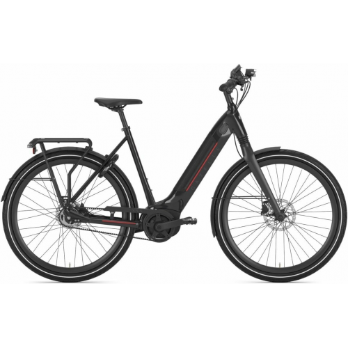 Gazelle ULTIMATE C5 HMB BELT (500 Wh), 5 Gang Nabenschaltung, Damenfahrrad, Tiefeinsteiger, Modell 2021, 28 Zoll 53 cm black