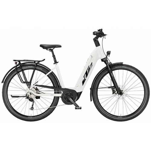 KTM MACINA TOUR P500 LTD64, 9 Gang Kettenschaltung, Damenfahrrad, Deep, Modell 2024, 28 Zoll 43 cm BLACK WHITE