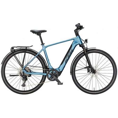 KTM MACINA SPORT SX 20, 10 Gang Kettenschaltung, Herrenfahrrad, Diamant, Modell 2025, 28 Zoll 60 cm steel blue matt (black)