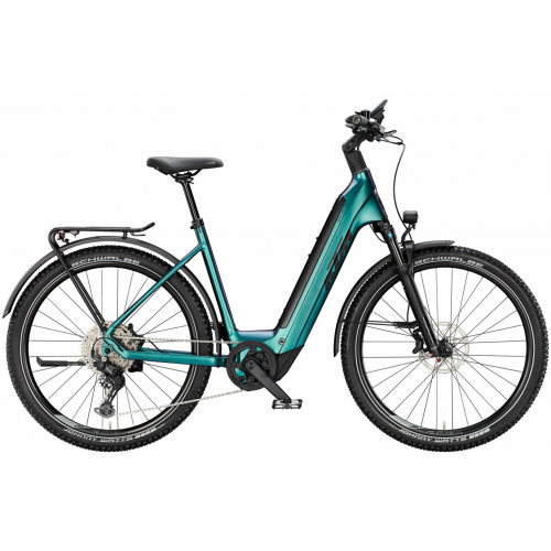 KTM MACINA AERA 872 LFC, 10 Gang Kettenschaltung, Unisexfahrrad, Deep, Modell 2025, 27,5 Zoll 56 cm green purple flip matt (black)