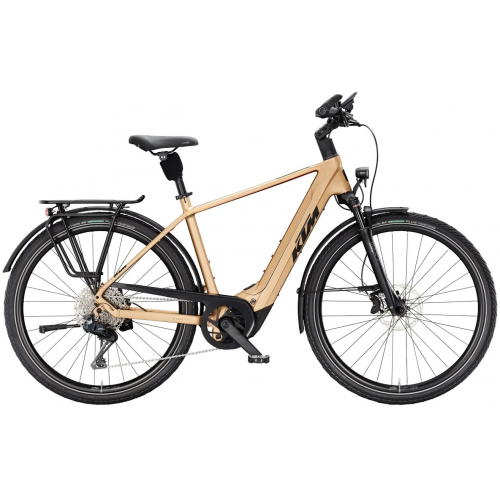 KTM MACINA STYLE 820, 11 Gang Kettenschaltung, Herrenfahrrad, Diamant, Modell 2025, 28 Zoll 51 cm golden dust matt (black)