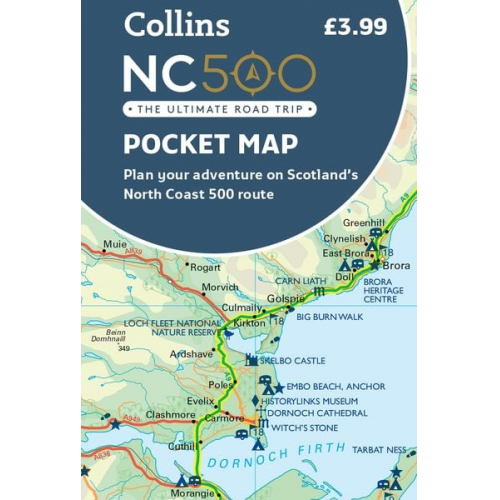 Collins Maps - NC500 Pocket Map