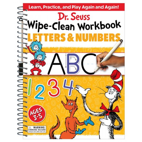 Seuss - Dr. Seuss Wipe-Clean Workbook: Letters and Numbers