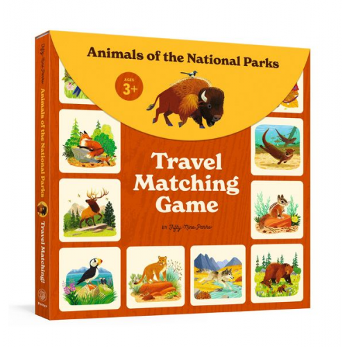 Animals of the National Parks Travel Matching Game