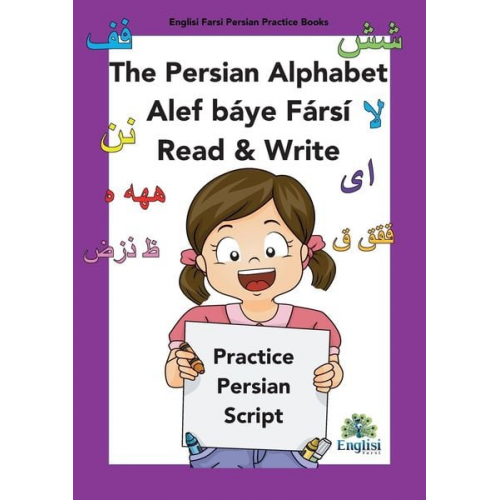 Mona Kiani - Persian Writing Alphabet Book Alef báye Fársí Read & Write