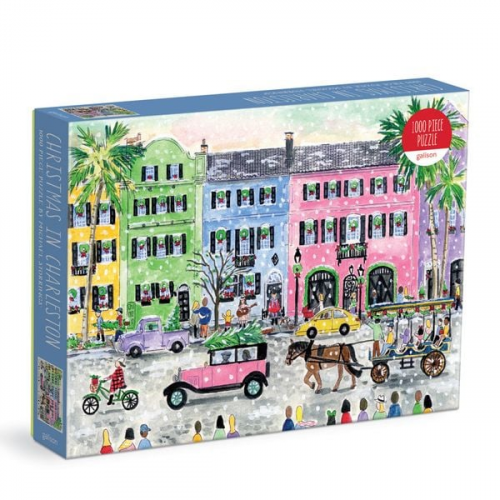 Galison - Michael Storrings Christmas in Charleston 1000 Piece Puzzle