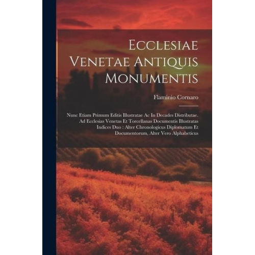 Ecclesiae Venetae Antiquis Monumentis: Nunc Etiam Primum Editis Illustratae Ac In Decades Distributae. Ad Ecclesias Venetas Et Torcellanas Documentis