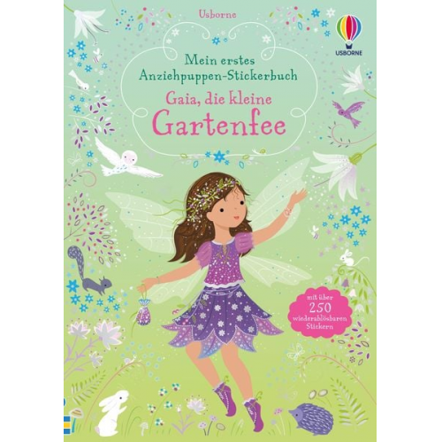 Fiona Watt - Mein erstes Anziehpuppen-Stickerbuch: Gaia, die kleine Gartenfee