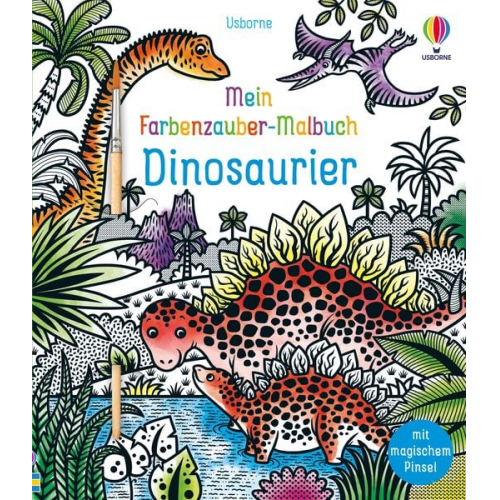 Lucy Bowman - Mein Farbenzauber-Malbuch: Dinosaurier