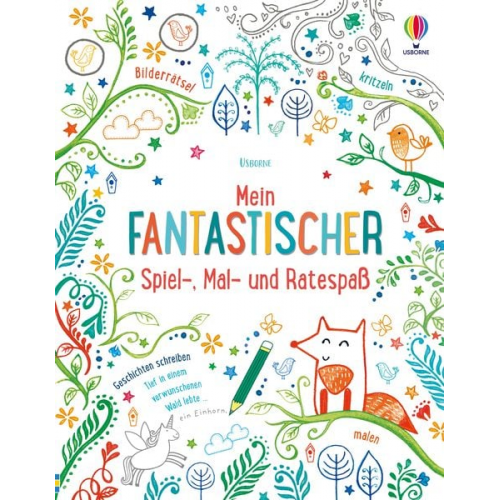 Lucy Bowman Rebecca Gilpin James u. a. Maclaine - Mein fantastischer Spiel-, Mal- und Ratespaß