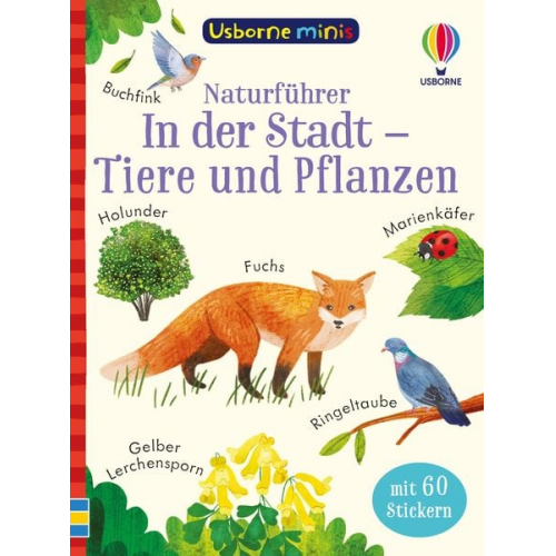 18314 - Usborne Minis Naturführer: In der Stadt – Tiere und Pflanzen