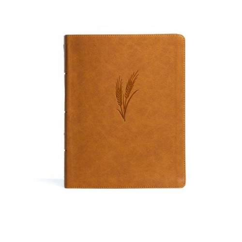 Holman Bible Publishers - KJV Notetaking Bible, Large Print Edition, Camel Leathertouch