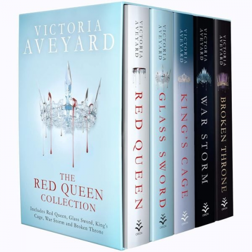 Victoria Aveyard - Red Queen 5 Copy Slipcase