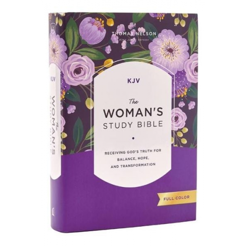 Thomas Nelson - Kjv, the Woman's Study Bible, Hardcover, Red Letter, Full-Color Edition, Comfort Print