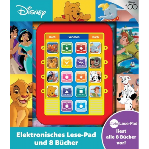 32178 - Disney - Mein Vorleser - Elektronisches Lese-Pad mit 8 Hardcover-Büchern