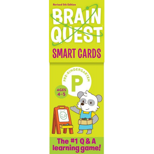 Workman Publishing - Brain Quest Pre-Kindergarten Smart Cards Revised 5th Edition