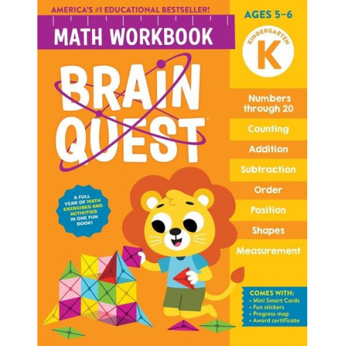 Workman Publishing - Brain Quest Math Workbook: Kindergarten