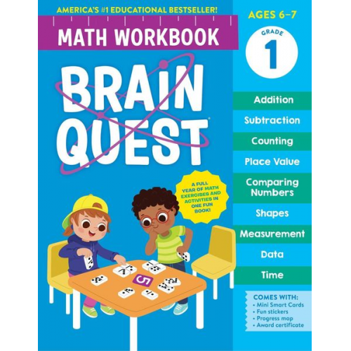 Workman Publishing - Brain Quest Math Workbook: 1st Grade