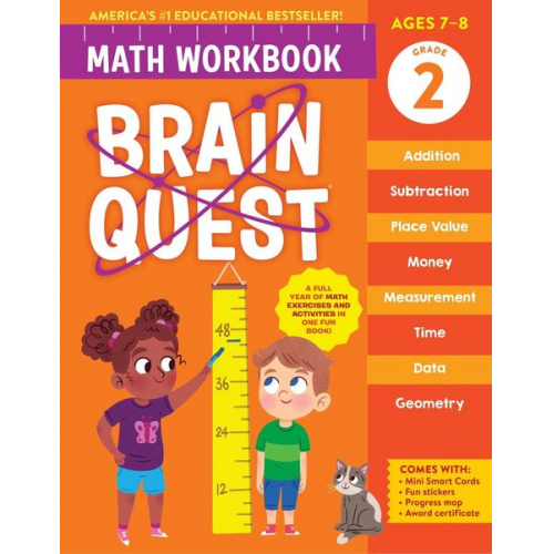 Workman Publishing - Brain Quest Math Workbook: 2nd Grade