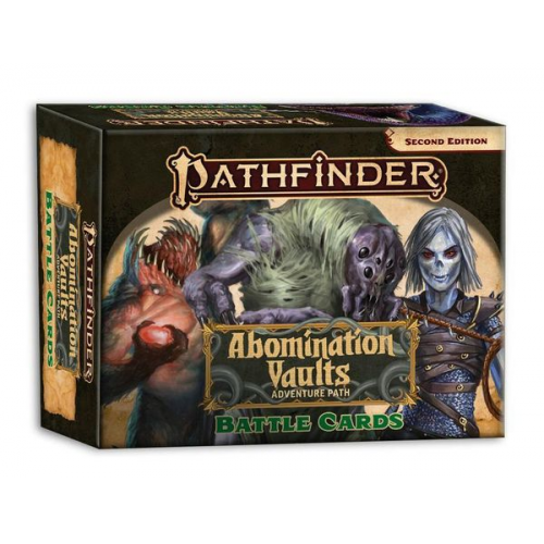 Pathfinder Rpg: Abomination Vaults Battle Cards