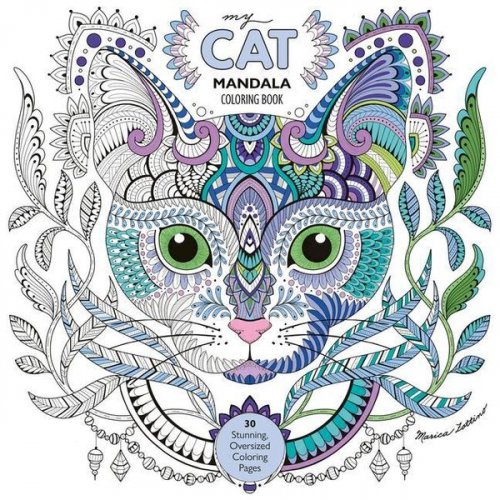 Marica Zottino - My Cat Mandala Coloring Book