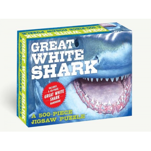 The Great White Shark 500-Piece Jigsaw Puzzle and Book