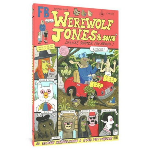 Simon Hanselmann Josh Pettinger - Werewolf Jones & Sons Deluxe Summer Fun Annual