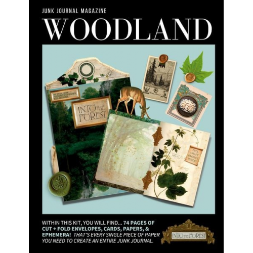 Junk Journal Magazine - Woodland